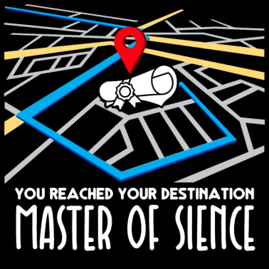 Motiv Master Diplom Uni Schulabschluss Prüfung Bestanden