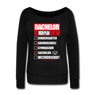 Schulabschluss Pullover - Bachelor MEIN PLAN ABSCHLUSS Schulabschluss Shirt