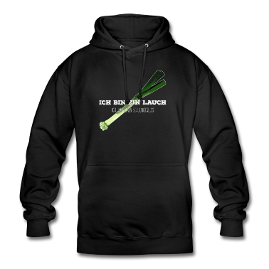 Schulabschluss Hoodie - Ich bin ein Lauch / Schulabschluß - weißer Text