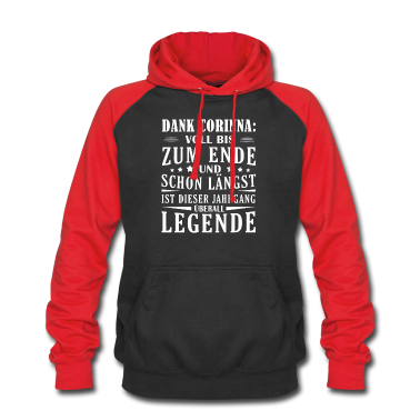 Schulabschluss Hoodie - Schulabschluss Motto Corinna Virus Lustig Spruch