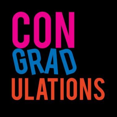 Motiv Abitur / Schulabschluss: Congratulations