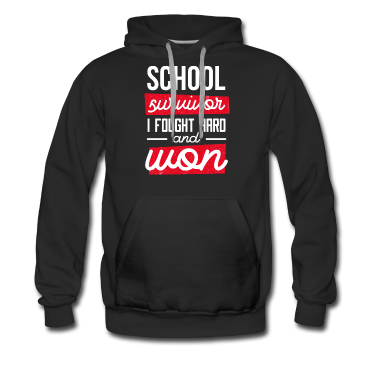 Schulabschluss Hoodie - Schulabschluss - School Survivor!