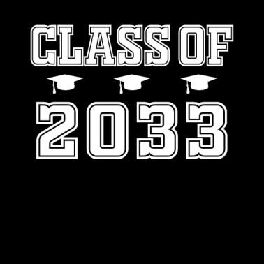 Motiv Klasse von 2033 Schulabschluss