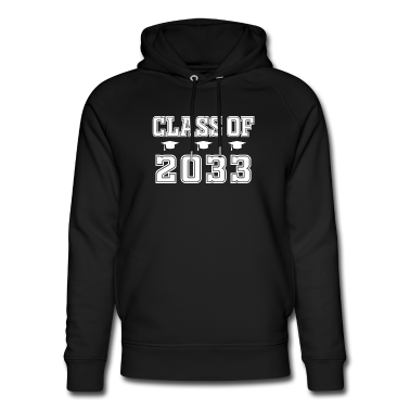 Schulabschluss Hoodie - Klasse von 2033 Schulabschluss