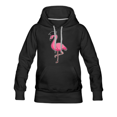 Schulabschluss Hoodie - Flamingo Schulabschluss Diplom Abitur