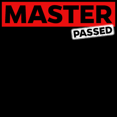 Motiv Master Bestanden Prüfung Schulabschluss Matura