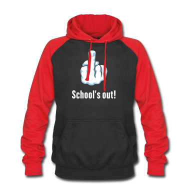 Schulabschluss Hoodie - School’s Out! (Schulabschluss / Stinkefinger)