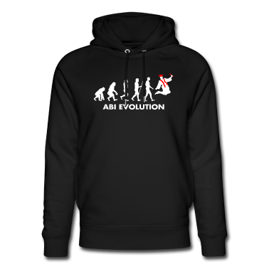Schulabschluss Hoodie - Abitur Abiturient Schulabschluss Evolution Abi