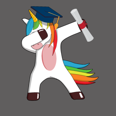 Motiv Schulabschluss Einhorn Zeugnis Grundschule Schule