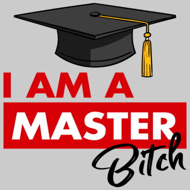 Motiv Master Schulabschluss Diplom Spruch Lustig Studium