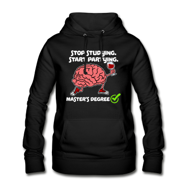 Schulabschluss Hoodie - Master Schulabschluss Diplom Spruch Lustig Uni