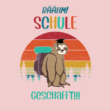 Motiv Bäähm Schule Geschafft Schulabschluss Geschenk