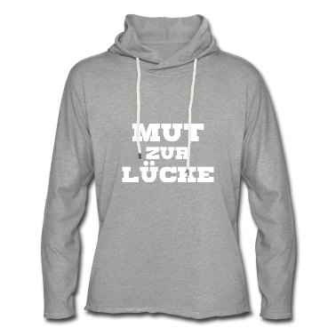 Schulabschluss Hoodie - Mut Zur Lücke Schulabschluss Feier Abi Bestanden