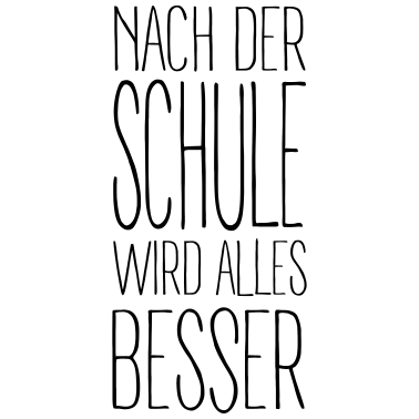 Motiv nach der Schule