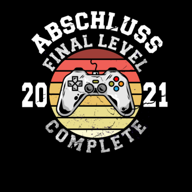Motiv Abschluss 2021 Final Level Complete