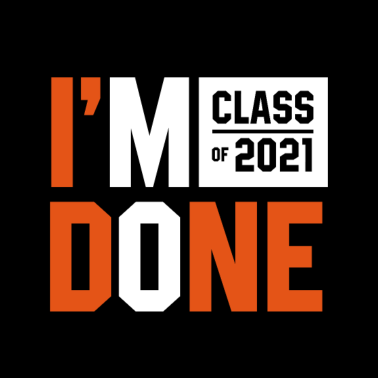 Motiv Ich bin fertig Klasse von 2021 - Abschlussgeschenk lustig