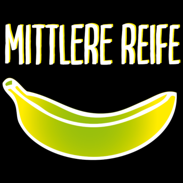 Motiv Mittlere Reife Schulabschluss Banane