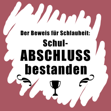 Motiv Schulabschluss bestanden