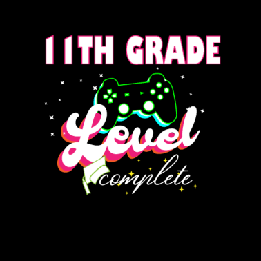 Motiv 11. Klasse Graduierung Gamer Graduierung