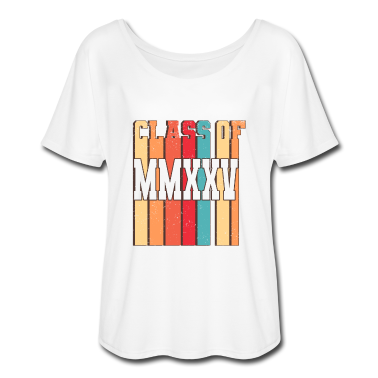 Schulabschluss T-Shirt - Retro Abschluss MMXXV Diplom Class of 2025 Schule