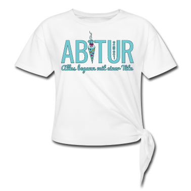 Schulabschluss T-Shirt - Abitur 2021 Alles begann mit einer Tüte Abi Schule