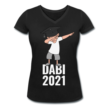 Schulabschluss T-Shirt - Abi 2021 Abitur Dabbing Abschluss Motto DABI 2021