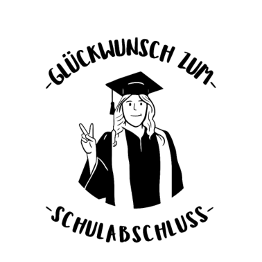Motiv Glückwunsch zum Schulabschluss