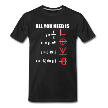 Schulabschluss T-Shirt - Alles Was Du Brauchst Liebe Mathe Mathematik