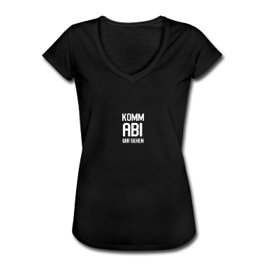 Schulabschluss T-Shirt - Komm Abi Abitur wir gehen lustig Schule Abschluss