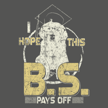 Motiv Hund Schulabschluss