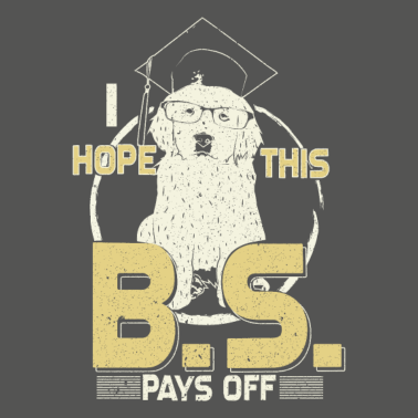 Motiv Hund Schulabschluss