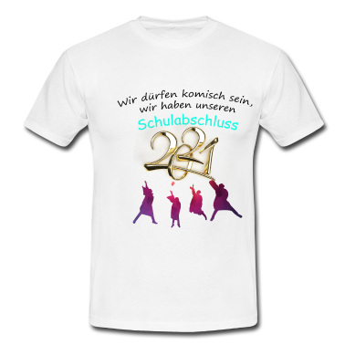 Schulabschluss T-Shirt - schulabschluss 2021