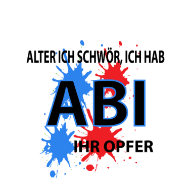 Motiv ABI Abitur Schulabschluss