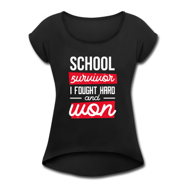 Schulabschluss T-Shirt - Schulabschluss - School Survivor!