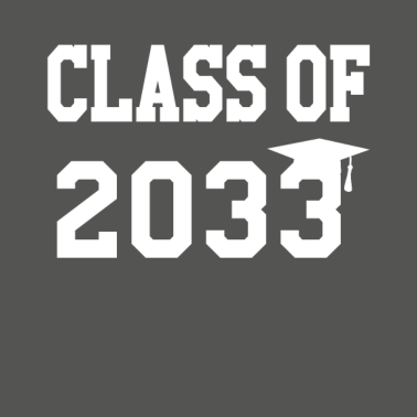 Motiv Klasse von 2033 Schulabschluss