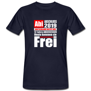 Schulabschluss T-Shirt - Abi Zeitungsartikel Schulabschluss Abitur