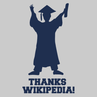 Motiv Abitur / Schulabschluss: Thanks Wiki.pedia!