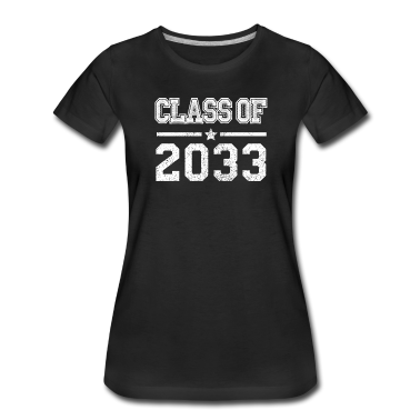 Schulabschluss T-Shirt - Klasse von 2033 Schulabschluss