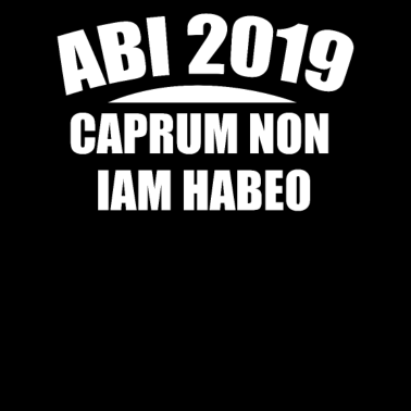 Motiv Abi Schulabschluss mit lateinischem Spruch