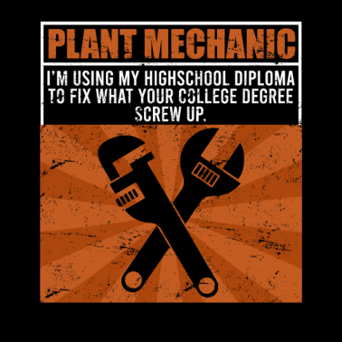 Motiv Anlagenmechaniker Spruch Schulabschluss Witz