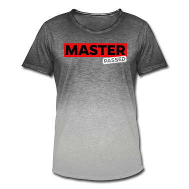 Schulabschluss T-Shirt - Master Bestanden Prüfung Schulabschluss Matura