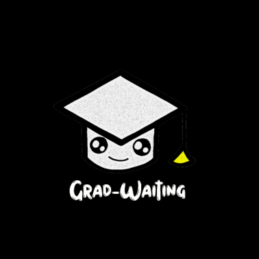 Motiv Abitur / Schulabschluss Grad Waiting Geschenk