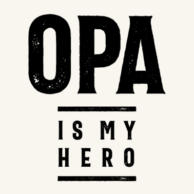 Motiv Geschenk für Opa | Opa ist mein Held | Opa Geschenk