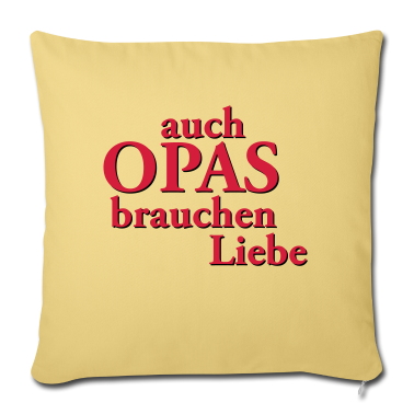 Geschenk für Opa Kissenbezug - Weihnachtsgeschenk für Opa