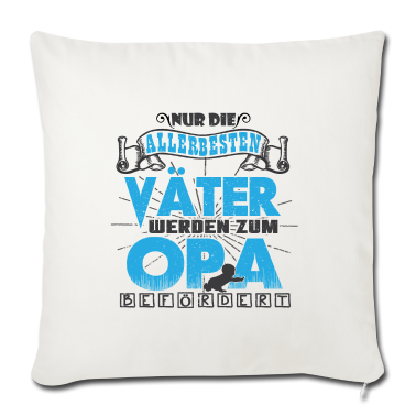 Geschenk für Opa Kissenbezug - Zum Opa befördert! - Geschenk für Opa