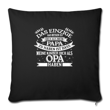 Geschenk für Opa Kissenbezug - Geschenkideen für Opa und Großvater