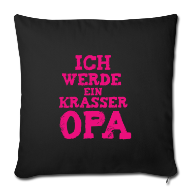 Geschenk für Opa Kissenbezug - ich werde opa I Geschenk für Opa