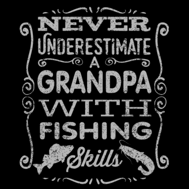 Motiv Opa angelt | Anglergeschenk für Opa