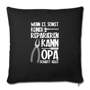 Geschenk für Opa Kissenbezug - Opa kann alles reparieren für einen Opa