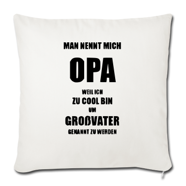 Geschenk für Opa Kissenbezug - Cooles Geschenk für Opa